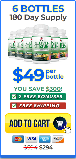 Reliver Pro - 6 bottle